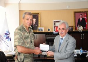 BATI'DAN REKTÖR YAYLALI'YA VEDA ZİYARETİ