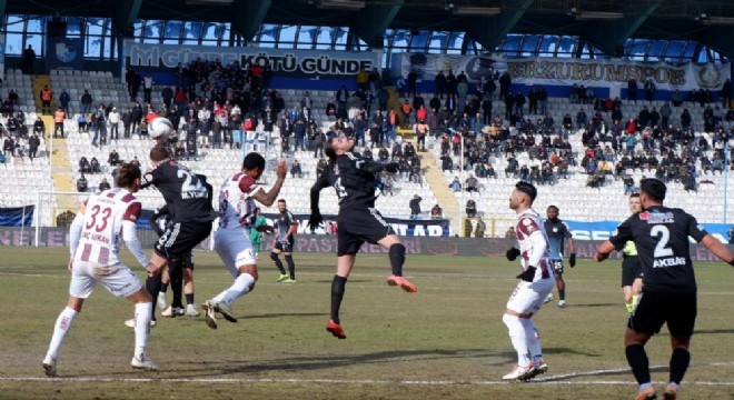 8 maçın 3'ünü Erzurum 3'ünü Bandırma kazandı