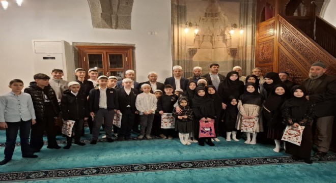 Bakırcı Camisinde 'Haydi Çocuklar Camiye' etkinliği