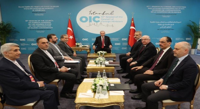 Erdoğan, Bakan Abbas Arakçi'yi kabul etti