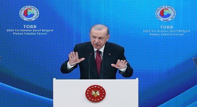 Erdoğan TOBB'a seslendi