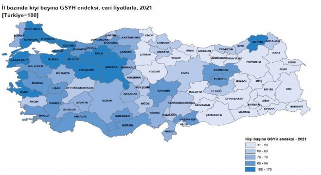 Erzurum GSYH'sinde rekor artış