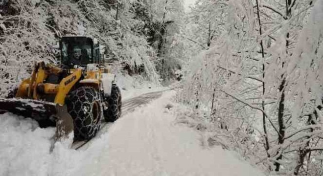 Erzurum'da 312 köyün yolu kapalı