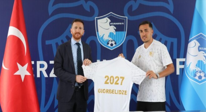 Giorbelidze 2027'ye kadar Erzurumspor'da