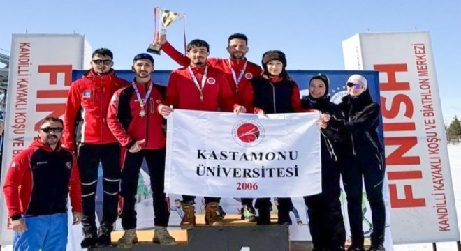 Kastamonu Üniversitesi, Kış Spor Oyunları'nda Türkiye ikincisi oldu