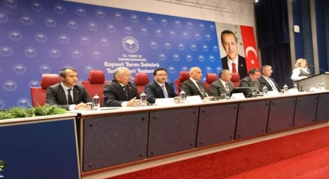 Kirişci: 'Gıda ve tarım stratejik bir sektör'