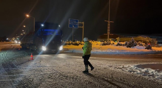 Kızıldağ'a çığ düştü