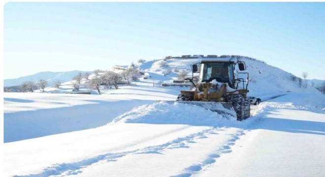 Muş'ta 238 köy yolu ulaşıma kapandı