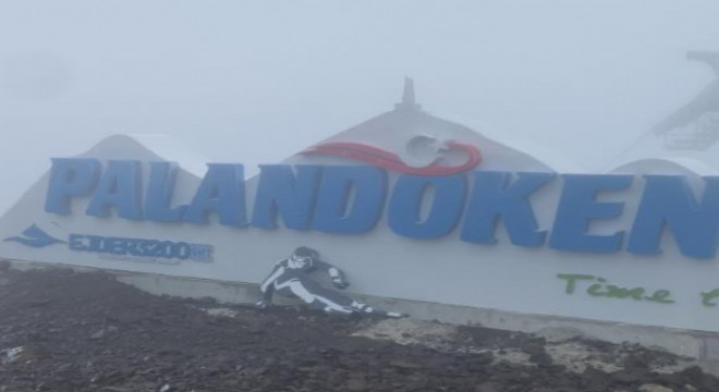 Palandöken'e mevsimin ilk karı yağdı