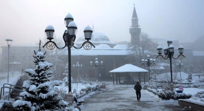 Soğuk rekoru Göle'deydi