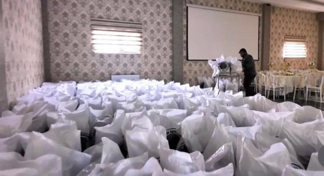 Tortum Belediyesi'nden 2 bin aileye ramazan desteği