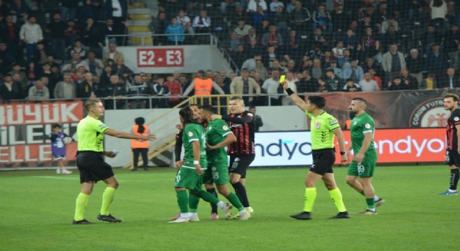 Trendyol 1. Lig: Çorum FK: 1 - Serik Spor: 1