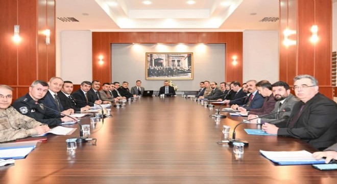 Çiftçi başkanlığında ‘Palandöken' zirvesi