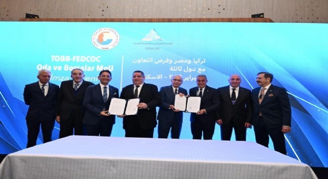 Özakalın Türkiye - Mısır ticari ilişkilerini paylaştı