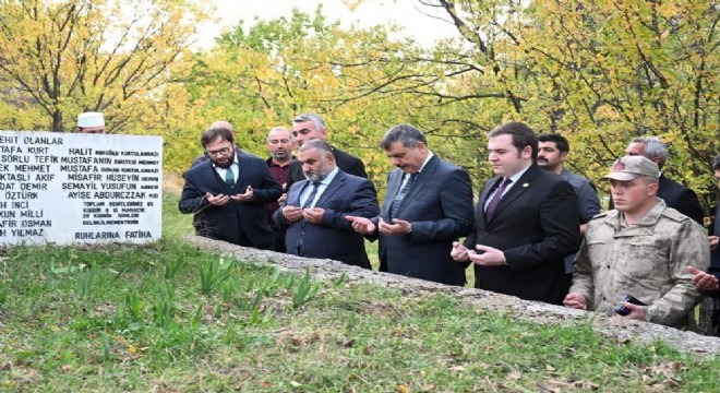 İspir Şehitleri dua ile anıldı